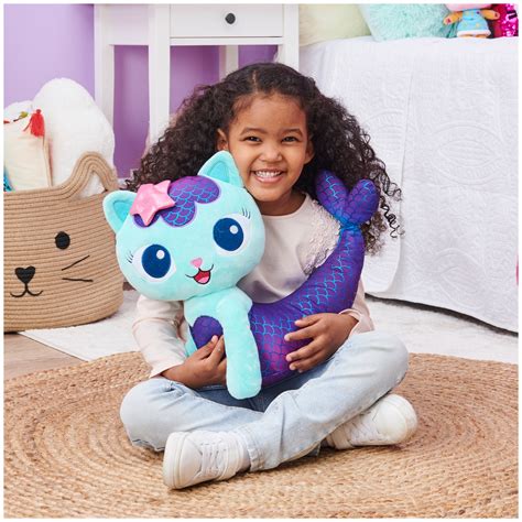 Buy Gabby’s Dollhouse, MerCat Jumbo Plush (Walmart Exclusive) Online at ...