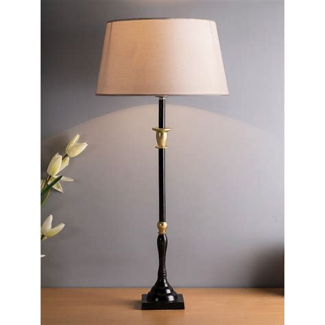Buy Homesake Black Candlestick Table Lamp Khadi Empire Online