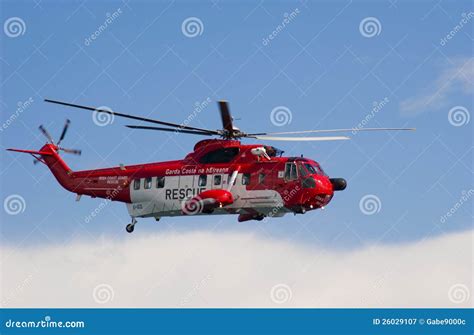 Irish Coast Guard Search and Rescue Helicopter Editorial Photography ...