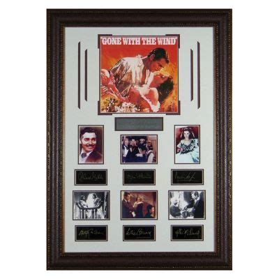 Gone with the Wind Engraved Signature Collage | Frontgate