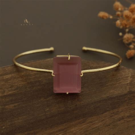 Alia Single Stone Claw Bangle ( Colour Option) – Adore By Priyanka