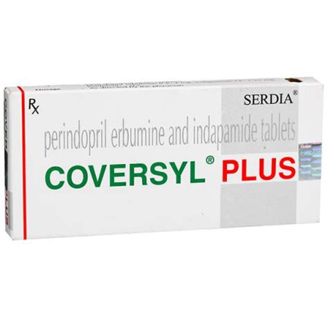 COVERSYL PLUS 1.25/4MG TABLET 10'S : View Price, Combination and ...