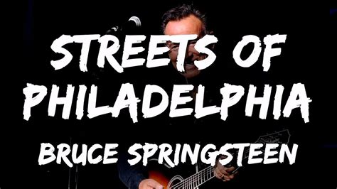 Philadelphia Bruce Springsteen Song 的图像结果