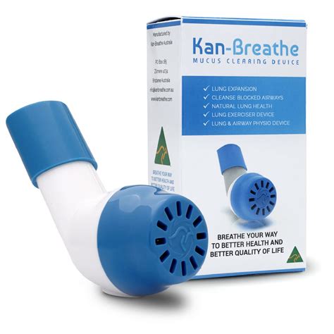 Buy The Oxygen Store KAN-Breathe Lung Exerciser/Airway Clearance PEP ...