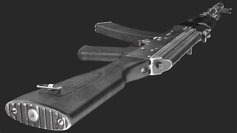 AK-74 Assault Rifle 3D model | 3D Molier International