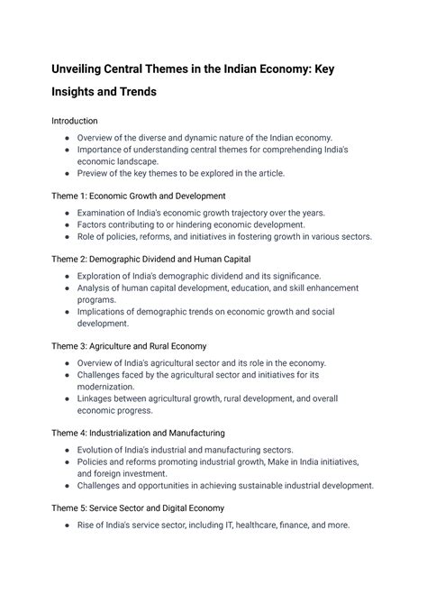Untitled document - economics - Unveiling Central Themes in the Indian ...