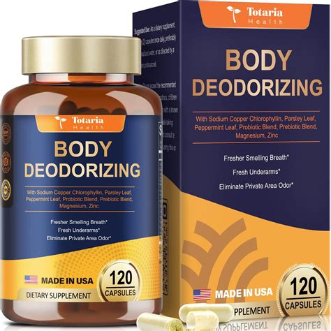 Amazon.com: DEOS Internal Deodorant Supplement – Full Body Deodorizer ...