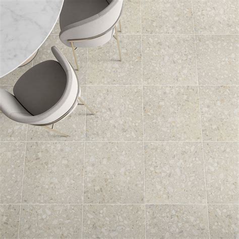 Echo 24X24 Matte Terrazzo Look Tile | Outlander by Daltile