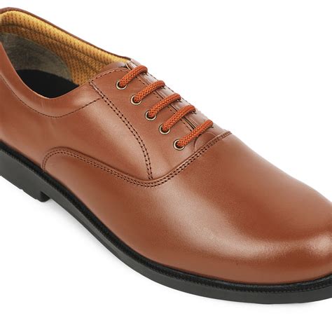 Buy Freedom Tan Classic Oxford Police Shoes For Men 5238-219WT-5238060166
