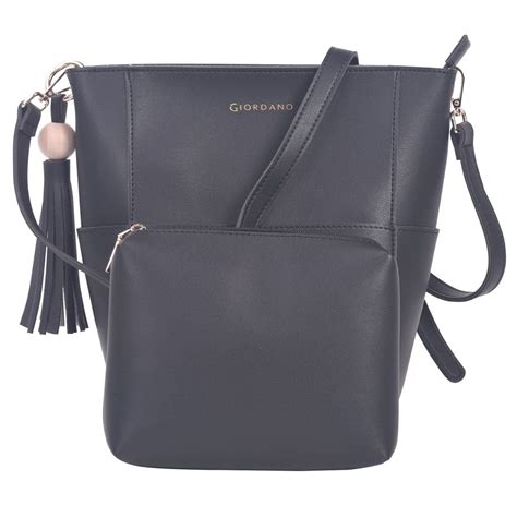 Giordano Women's Black Sling Bag- SL1015BLK : Amazon.in: Shoes & Handbags