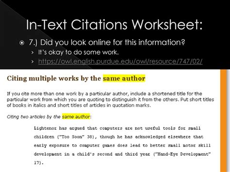 Image result for In-Text Citation Example