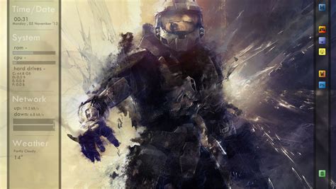 Computer Desktop Design Rainmeter 的图像结果