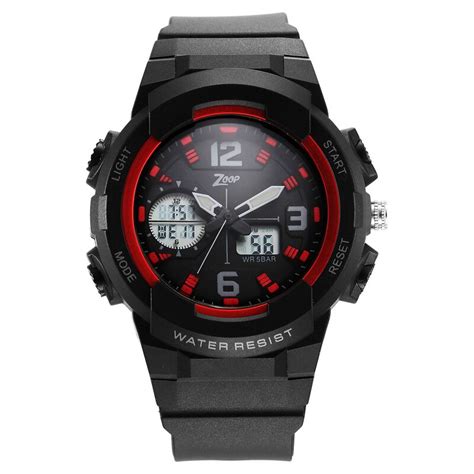 Buy Online Zoop By Titan Quartz Analog Digital Black Dial Plastic Strap ...