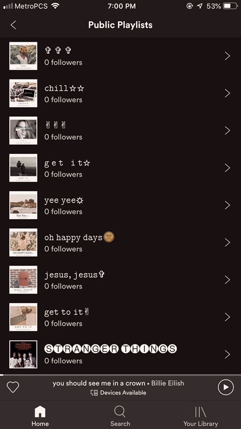 Aesthetic Names For Playlist