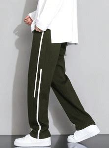 CULISH Striped Men Green Track Pants - Buy CULISH Striped Men Green ...
