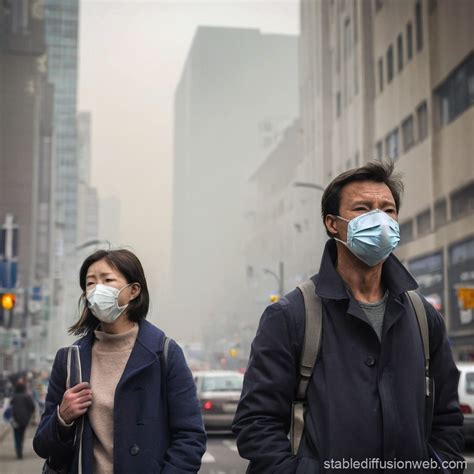 City Air Pollution | Stable Diffusion Online