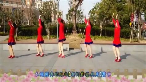 32步广场舞《花桥流水》正背面教学_腾讯视频