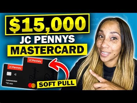 JCPenney MasterCard With Soft Pull To Prequalify ! Credit builder ...