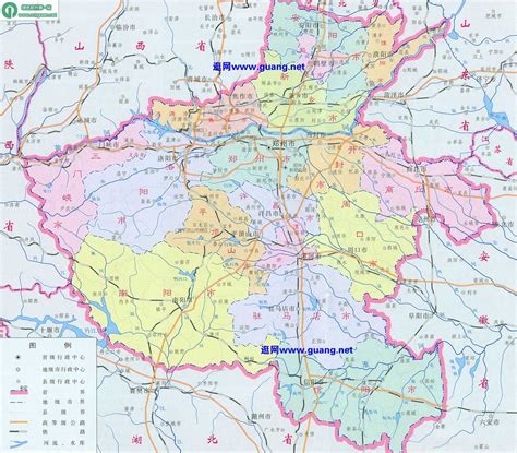河南地图-河南地形图下载，高清电子地图下载 - 中国地图网