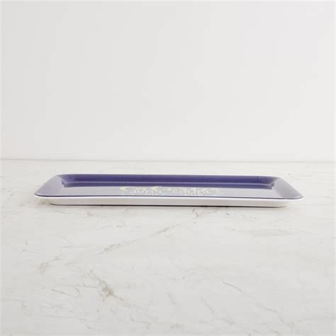 Buy Sabinio Blue Rectangular Tray- Melamine- 24 cm x 35 cm from Home ...
