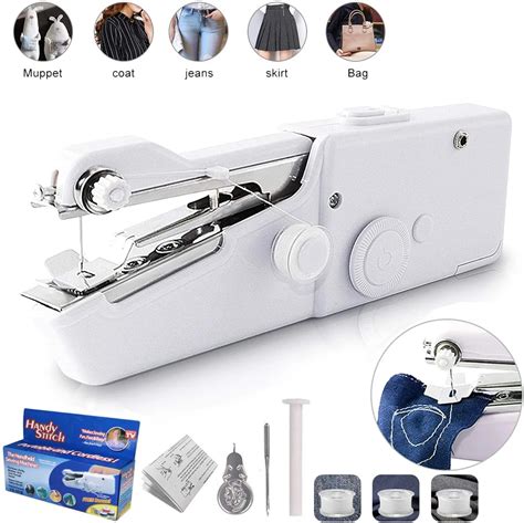 Image result for How to Use Mini Handheld Sewing Machine