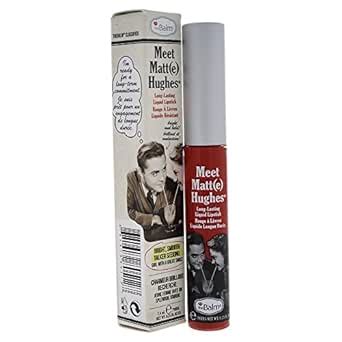 Buy theBalm Meet Matte Hughes Long Lasting Liquid Lipstick, Honest, 7 ...
