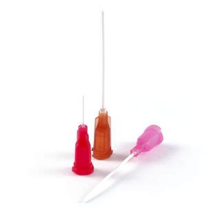 Precision dispensing tip - Nordson EFD - blunt end / stainless steel