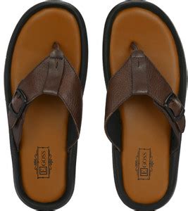 EGOSS Slippers & Sandals Premium Genuine Leather Men Sandals - Buy ...