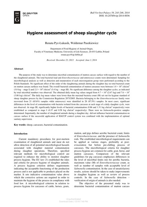 Image result for Sheep Slaughter Process