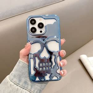 INNOPACE Back Cover for iPhone 14 Pro | 3D Skull Latest Back Cover/Case ...