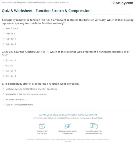Image result for Stretch and Compression Math