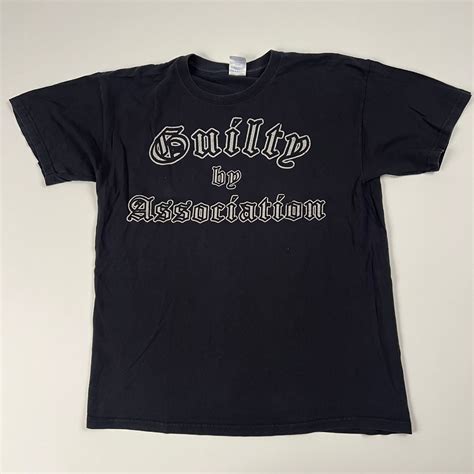 H2O Shirt Large Guilty By Association – Madd Vintage