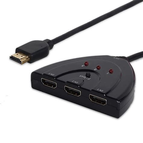 Buy Storin 3 Port HDMI Switch Auto Smart Hub Box with 3 Input and 1 ...