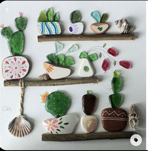 Sea Glass Crafts 的图像结果