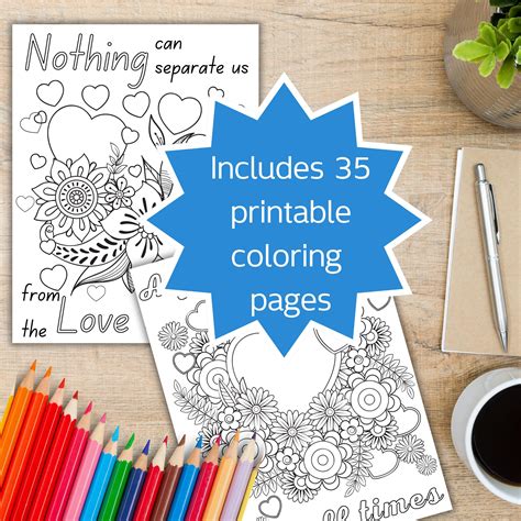 Christian Adult Coloring Pages With Bible Verse Printable Coloring ...