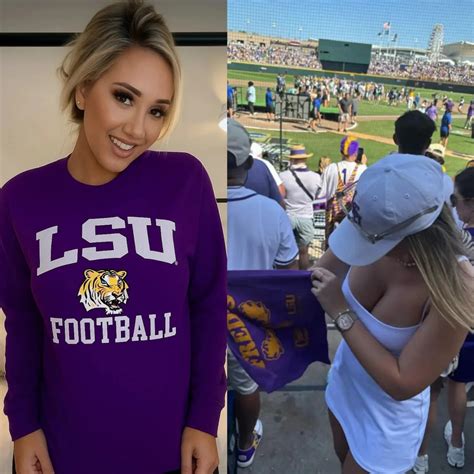 HOT PHOTOS: A female LSU fan kept her promise by posting nude photos of herself after her team ...