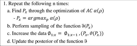 Image result for Bayesian Optimization Equation