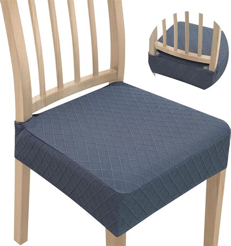 Amazon.com: Dining Chair Covers,Seat Covers for Dining Room Chairs Set ...