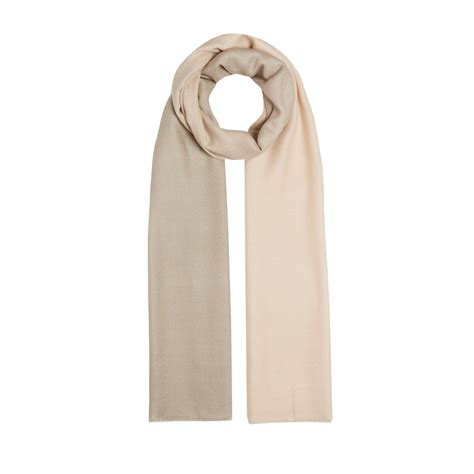Pumice Stone Gradient Wool Silk Scarf | Ipekevi