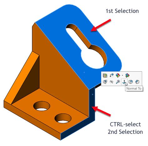 Image result for Normal a SolidWorks