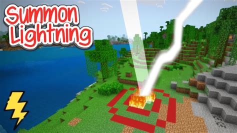 Lightning Bolt Command Minecraft 的图像结果