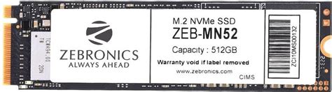 ZEBRONICS m.2 nvme 512 GB All in One PC's Black M.2 Internal Solid ...
