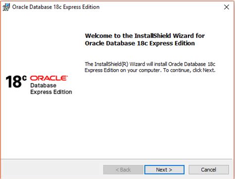 Install Oracle 的图像结果