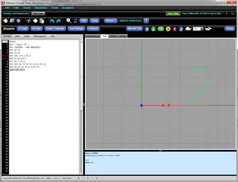 G-Code Program for an 11 Inch Arc 的图像结果