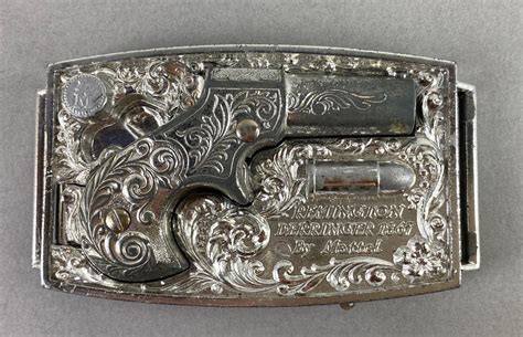 Belt Buckle Derringer Gun at Buddy Franzen blog