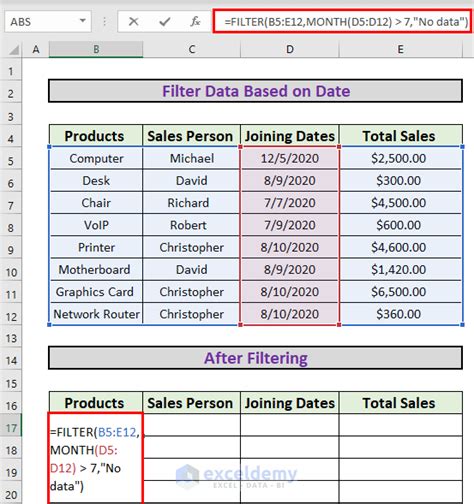 Image result for Dynamic Filter in Excel Based On Field Value