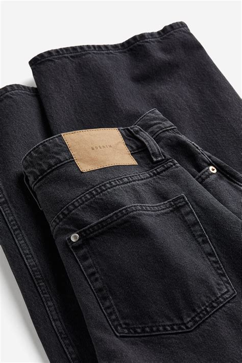 Women's Black Baggy High Jeans | H&M IN