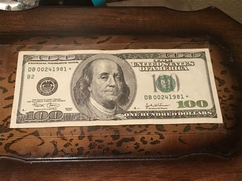 2003 $100 One Hundred Dollar Bill Star Note. DB00241981* | #3853868702