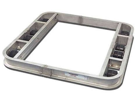 Magliner PDT363608 Aluminum Pallet Dolly, 8 Roller, Tilt, 5400 lb ...