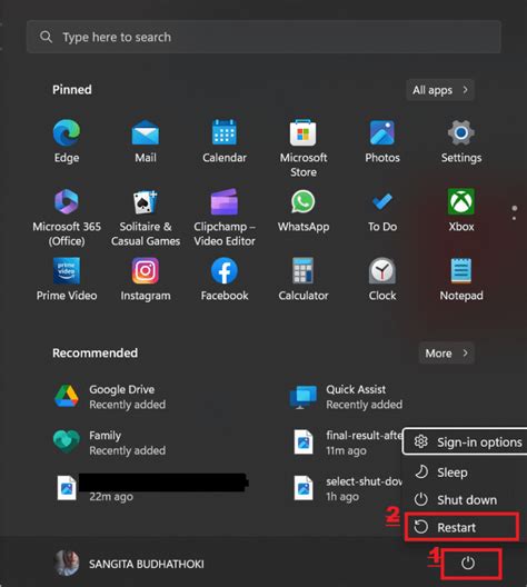 Image result for How to Restart Computer